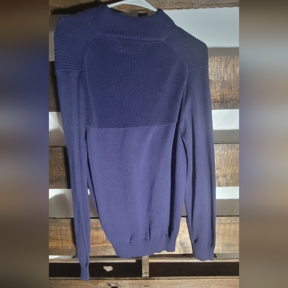 Club Room button mock neck sweater - Picture 3 of 3